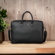 Leather laptop document holder from to 40cm, 16-inch laptop with many compartments Whiki Gd4{GENUINE