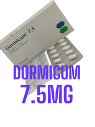 READY STOCK  DORMICUM 7.5MG 1 PAPAN 10 TABLETS 5 PAPAN 50 TABLETS 10 PAPAN 100 TABLETS...