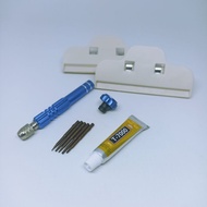 HP DISASSEMBLY SERVICE TOOL PACKAGE 5-IN-1 SET OF HANDPONE SCREWDRIVER + 3ML BLACK T7000 GLUE + 2PCS