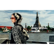 [naelofar] Ikat Modal Shawl | Bayu Modal Shawl  | Melur Embroidered Shawl| Seri & Saleha Sulam