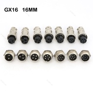 16mm GX16 male Plug female Socket 2 3 4 5 6 Pin Aviation Connector Male Female power Converter 250V 
