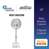 Mistral Stand Fan With Remote Control (18") MSF1805MR