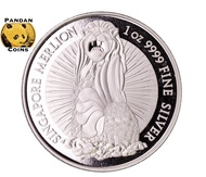 Merlion 1oz 9999 Silver Round