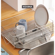 Koxina Giant Extra Large All Stainless Steel 304 Dish Drying Rack 1-tier