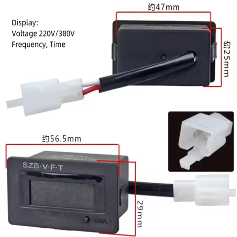 VOLTAGE CURRENT FREQUENCY DIGITAL DISPLAY METER FIT GENERATOR DIESEL GENERATOR 3KW 5KW 6.5KW 8KW 10K