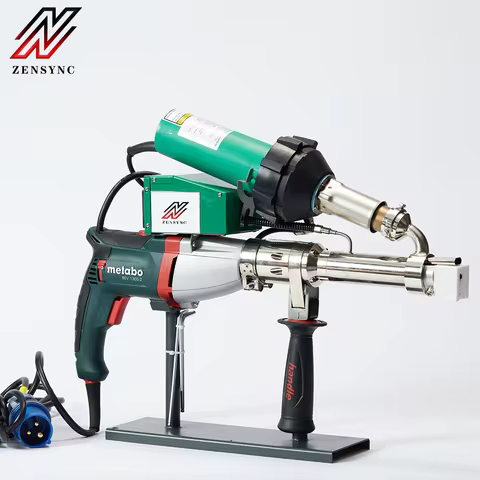 Zensync Plastic Hand Held Extruder Welder Gun for Welding HDPE,PP Material on Sheet,Pipe, Plank,Stor