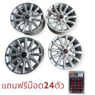 ล้อแม็กขอบ16 6รู139.7กว้าง 6.5ออฟเซต 33CB 100 isuzuแท้ถอดป้ายแดง(ราคานี้ได้4ล้อ)แถมน๊อตล้อแดง24ตัว