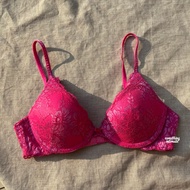 H&M LOVE THE LIFT Georgia Slung Lacey natural PushupPlunge Bra for Low Cut Bh Band Semi Wireless Bra