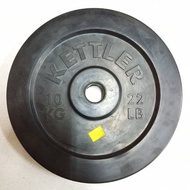 Dumbbell barbell rubber dumbbell kettler ketler 10 kg
