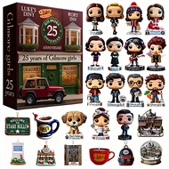 Gilmore Girls 25th Anniversary Advent Calendar Lukes Diny Rory Inn Christmas Decoration & Models