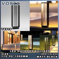 LH T8313 10W LED OUTDOOR BOLLARD 3000K WARM WHITE IP65