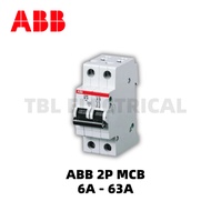 [READY STOCK-hot sale]ABB MCB 1P 2P 3P 4.5kA [6A/10A/16A/20A/32A/40A/63A] [Ready Stock]