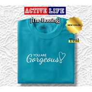 YOU ARE GORGEOUS MINIMALIST NEW PRINT TEES T-SHIRT 100% COTTON HIGH QUALITY