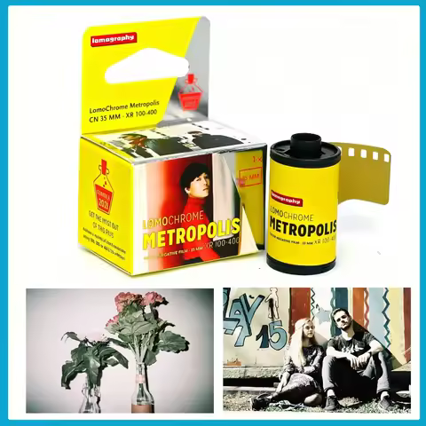 1ROLL Lomography Lomochrome Metropolis 135mm ISO 100-400 36EXP Color Negative Film