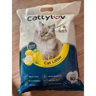 CATTYLUV 10L Lemon Cat Litter | Pasir Kucing Ekonomi