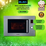 Dapur Masak Elba Microwave Oven EMO-B2361BI(SS) Elba Oven Built In Microwave Build In Microwave Ketu
