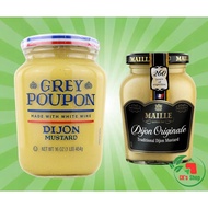 Grey Poupon Dijon Mustard 454g / Maille Dijon Mustard 215g
