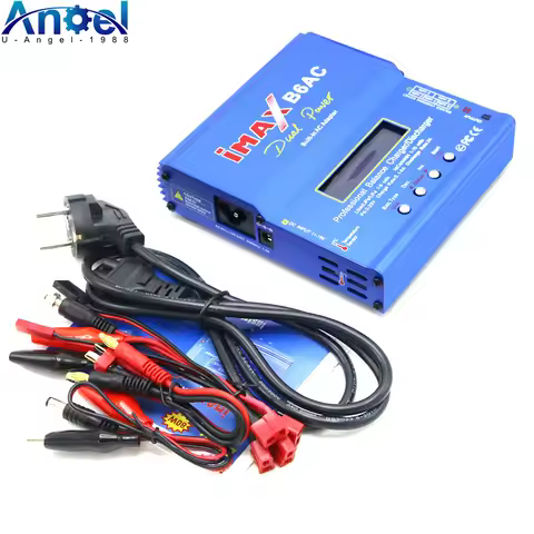 Imax B6 AC RC Charger 80W B6AC 6A Balance Charger Digital LCD Screen Li-ion LiFe Nimh Nicd PB Lipo B