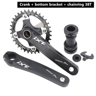 IXF MTB 104BCD Crank 32T 34T 36T 38T Mountain Bike Cranks 170MM Hallowtech Crankset Ultra Light Alum