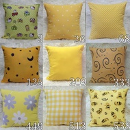 Good sofa cushion cover size 40x40 [yellow]
