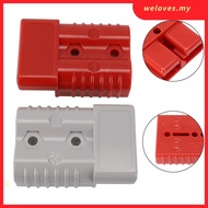 【WELV】2X FOR Anderson Style Plug CABLE BATTERY POWER CONNECTOR 175 AMP GRAY/RED