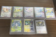 Ptcg raw 卡 5張伊貝ex 1 Sar 2大師球 Pokémon 比卡超 噴火龍