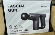 [FASCIAL GUN] 紅色筋膜槍 按摩槍 KH-740 全新現貨 五檔變速 強震按摩 三種按摩頭讓痠痛說掰掰 送禮自用