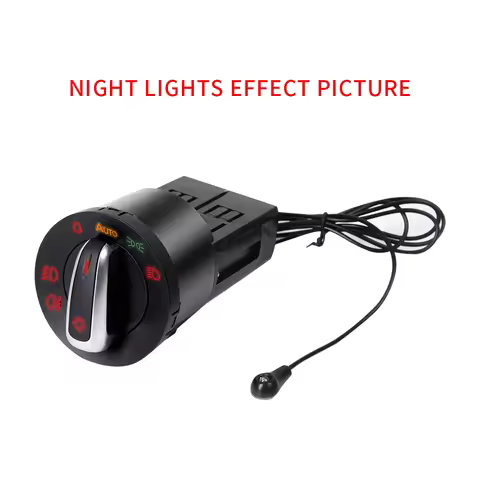 NEW 3BD941531 Headlight Switch Light Control Button For Vw Jetta Bora Golf MK4 Passat B5 Beetle T5 P