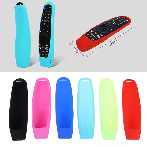 Silicone TV Remote Control Case For LG AN-MR600 MR650 MR18BA MR19BA MR20GA Magic Remote Shockproof P