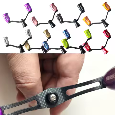 For DAIWA FOR FUEGO FOR PROREX VLT Carbon Fishing Reel Double Rocker Arm Handle Fishing Reel Rocker 