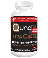 Qunol CoQ10 200mg Softgels, Ultra CoQ10