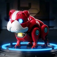 Robot anjing pintar anak-anak mainan anak laki-laki listrik remote control robot anjing berjalan aka
