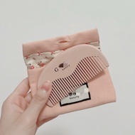 Gujia Comb Pink Floral Bag Mini Comb
