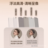 Bathroom Mirror Toilet Toilet HD Glass Sticker Wall Perforation-Free Makeup Mirror Toilet Dressing S