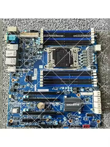 X99 Server Motherboard C612 LGA2011-3 E5-2678V3 E5-2683V4 E5-2699 V3 V4 Support DDR4 Four NIC ATX