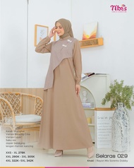 GAMIS NIBRAS TERBARU SELARAS 029 / GAMIS NIBRAS SELARAS 029 B / BAJU NIBRAS TERBARU / GAMIS BUSUI LO