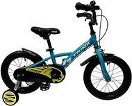 TRINX Children's Bicycle, Complete Equipment, Accessories, Auxiliary Wheels, Mudguard Included, Boys, Girls, Christmas, Birthday, Gift