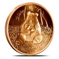 U.S. United States SilverTowne Panda 1 oz .999 Fine Cu Copper Round Coin (Made in United States) 1oz