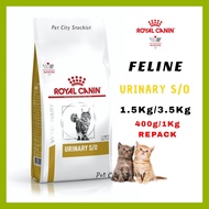 Royal Canin Cat Urinary S/O Feline Veterinary Diet 1.5kg & 3.5kg