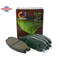 ผ้าดิสเบรคหน้า TFR ปี 91-02 COMPACT LIFE(ML)(ML-248) (สินค้าจะได้รับตามรูปภาพ)