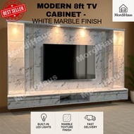 Kabinet TV Modern Minimalist / Rak TV Dinding / Almari TV Untuk Apartment & Living Room – Free Pemas