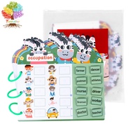 Treeyear Busy Book for Kids, Montessori Toys for Toddlers, Autism Sensory Educational Toys