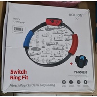 AOLION Fit Controller Ring Con + Leg Strap for Games Ring Fit Adventure