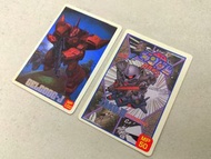 全2張 sd高達 sd Gundam 萬變卡 港版 Super Deformed Series BB戰士 BB gundam Bandai 動漫 香港 20世紀 童年回億 星矢 龍珠 街霸 Drago