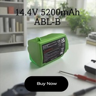 100% New 14.4V 5200mAh ABL-B Rechargeable Sweeper Lithium Battery for iRobot Roomba S9 S9+ S9 Plus 9