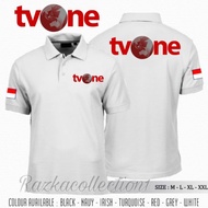 Polo Shirt TvOne / Kaos TvOne / Baju TvOne / Baju Kaos Kerah Televisi