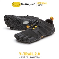 Vibram FiveFingers รองเท้าผู้หญิง รุ่น V-Trail 2.0 (Black/Yellow) - 19W7601