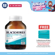 Blackmores EPA + DHA Fish Oil 1000mg (120's)