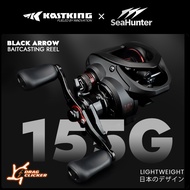 [OFFICIAL]KASTKING x SeaHuner Black Arrow Reel BC Baitcasting Fishing Reel Drag Clicker, 6+1 BB Ball