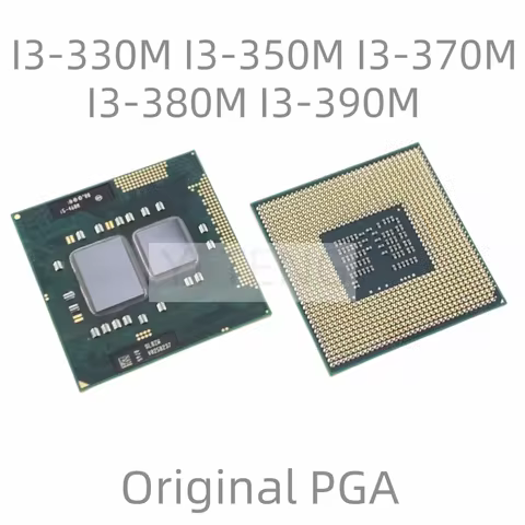 (1 piece) I3-330M I3-350M I3-370M I3-380M I3-390M 3MB official CPU PGA988 is in stock